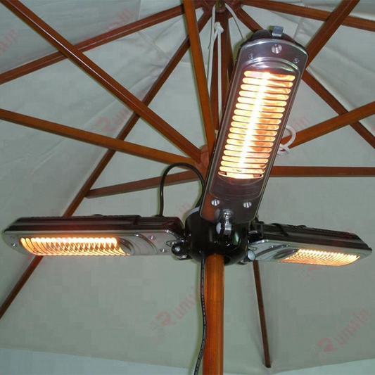 Arttoreal Electric sunshade umbrella heater / folding outdoor high-efficiency electric infrared space heater
