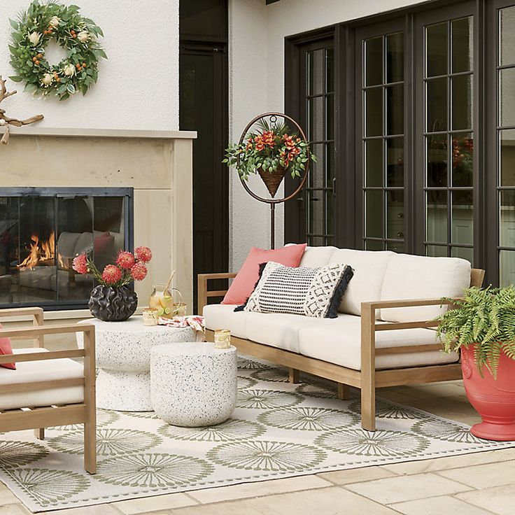 Aluminium And Rattan Sofa