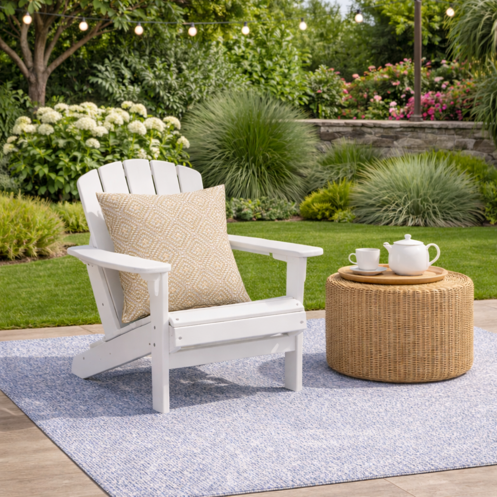 2 Pack Outdoor Throw Pillows, 18*18IN Waterproof and Fade Resistant Patio Mat for Garden, Porch, Poolside Furniture - Soft and Comfortable Decorative Pillow Cover