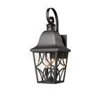 2 Pack Outdoor Wall Light Fixtures, Waterproof Exterior Wall Light Porch Light, Matte Black Outdoor Wall Light with Clear Glass, Outdoor Wall Light for House, Garage, Front Door