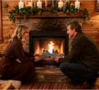 Arttoreal Fireplace Logs Ceramic Woods / Ceramic Logs / Fire pit Logs Set of 9