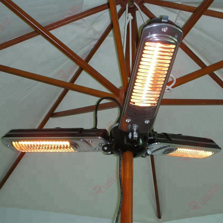 Arttoreal Electric sunshade umbrella heater / folding outdoor high-efficiency electric infrared space heater