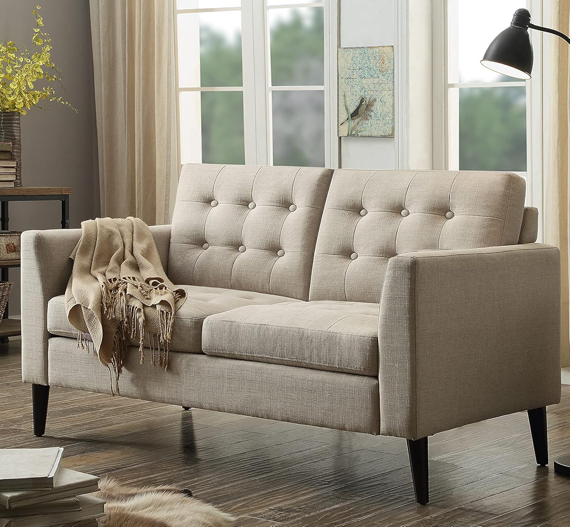 Living room double sofa, living room double sofa, boxed sofa, living room sofa, double sofa, boxed sofa, small area sofa,