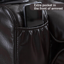 Arttoreal Rocking Chair Recliner Chair with Massage and Heating / Single Sofa Lounge Chair for Living Room with 2 Cup Holders and Side Pocket