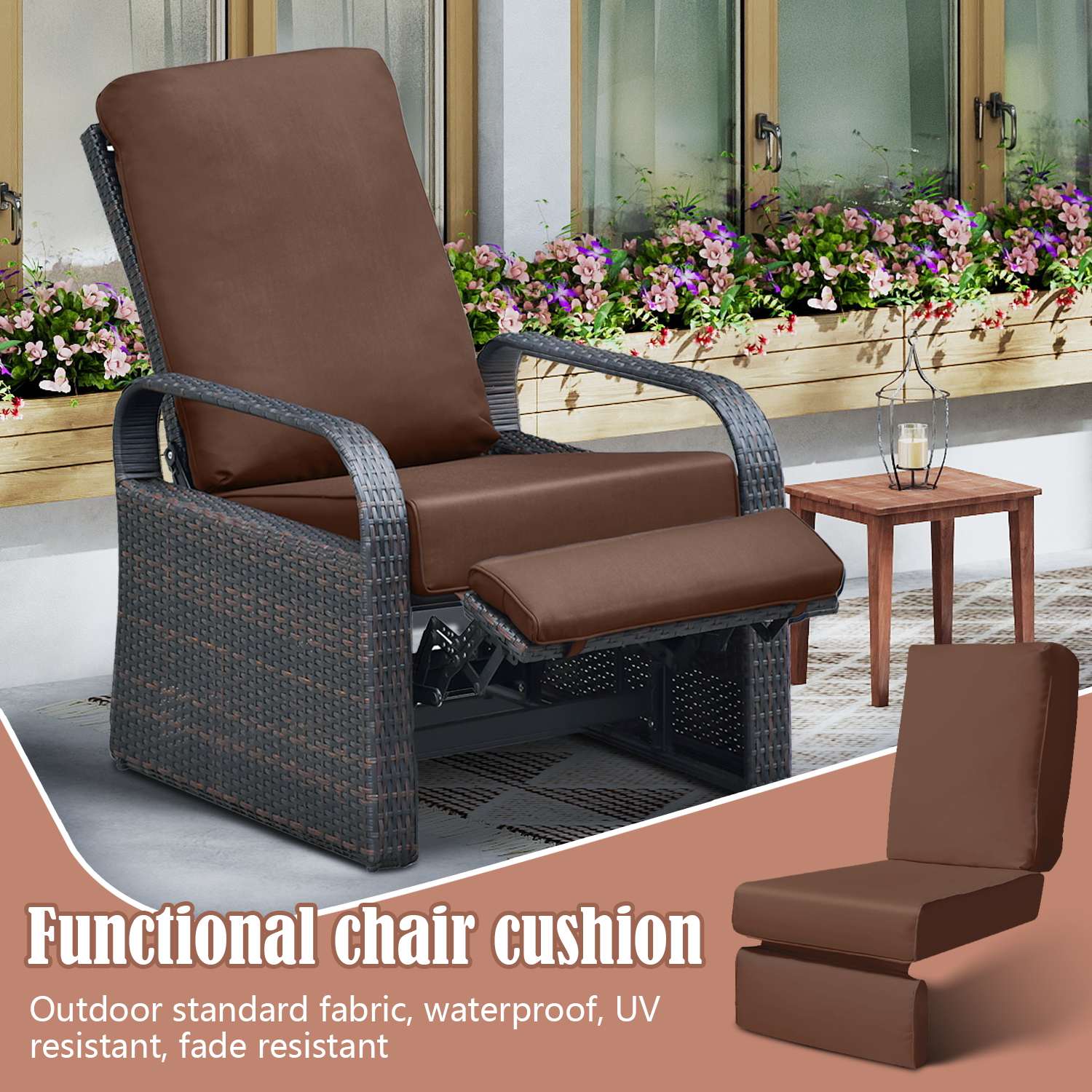 ATR Recliner Cushions  / Replacement Cushions / Wicker Recliner Cushions
