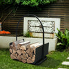 Portable Log Firewood Rack / Fireplace Wood Storage Holder / Indoor&Outdoor Fire Wood Storage Carrier