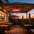 Arttoreal Wall Mounted Infrared Electic Patio Heater / Home Space Heater / Infrared Radiant Heater