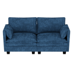 74.27'' Loveseat Sofa, 2 Seater Comfy Couch,Mid Century Modern Designed for Small Spaces, Apartment, Bedroom, Dorm, Office