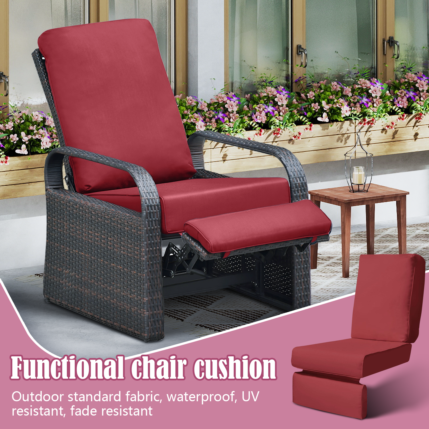ATR Recliner Cushions  / Replacement Cushions / Wicker Recliner Cushions