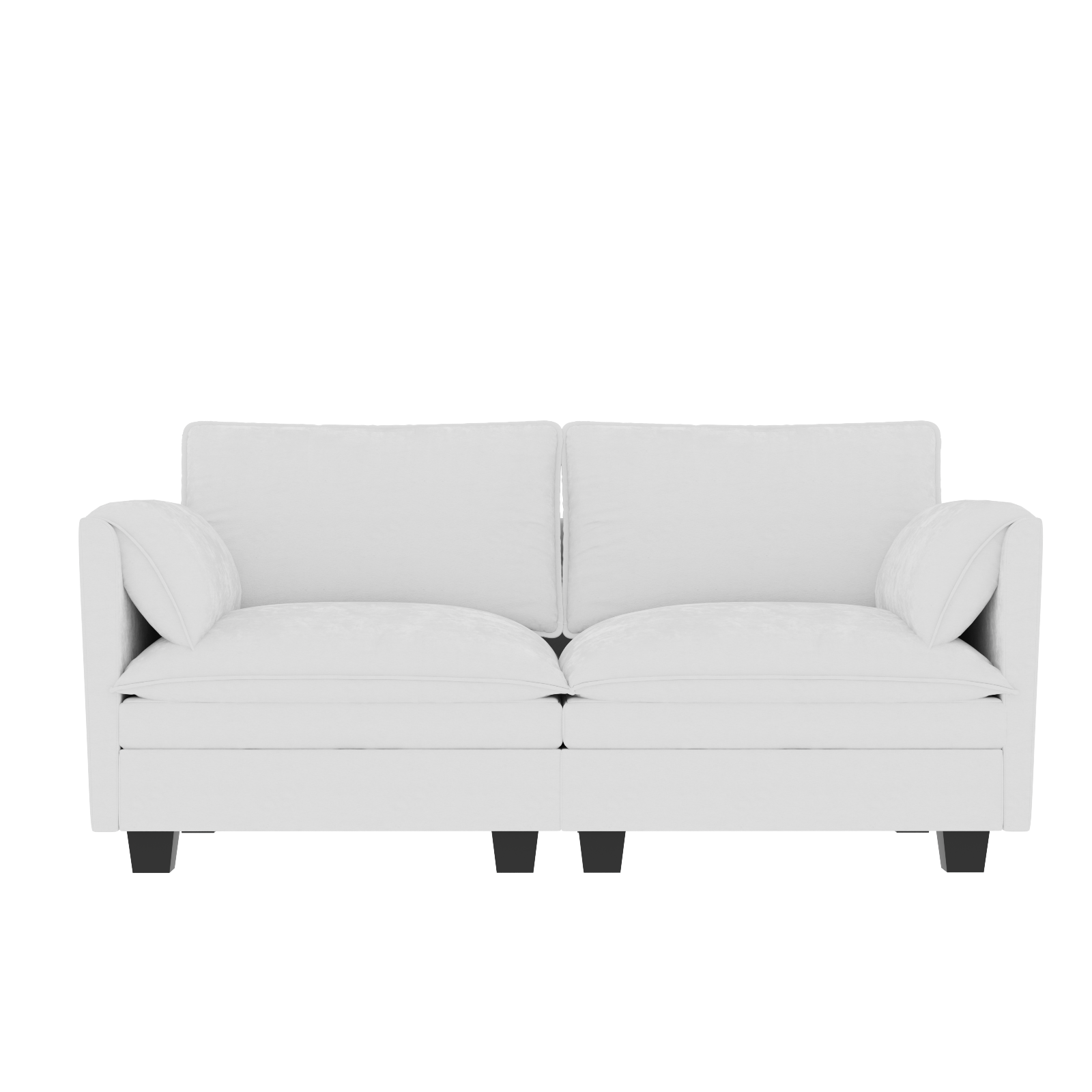 74.27'' Loveseat Sofa, 2 Seater Comfy Couch,Mid Century Modern Designed for Small Spaces, Apartment, Bedroom, Dorm, Office