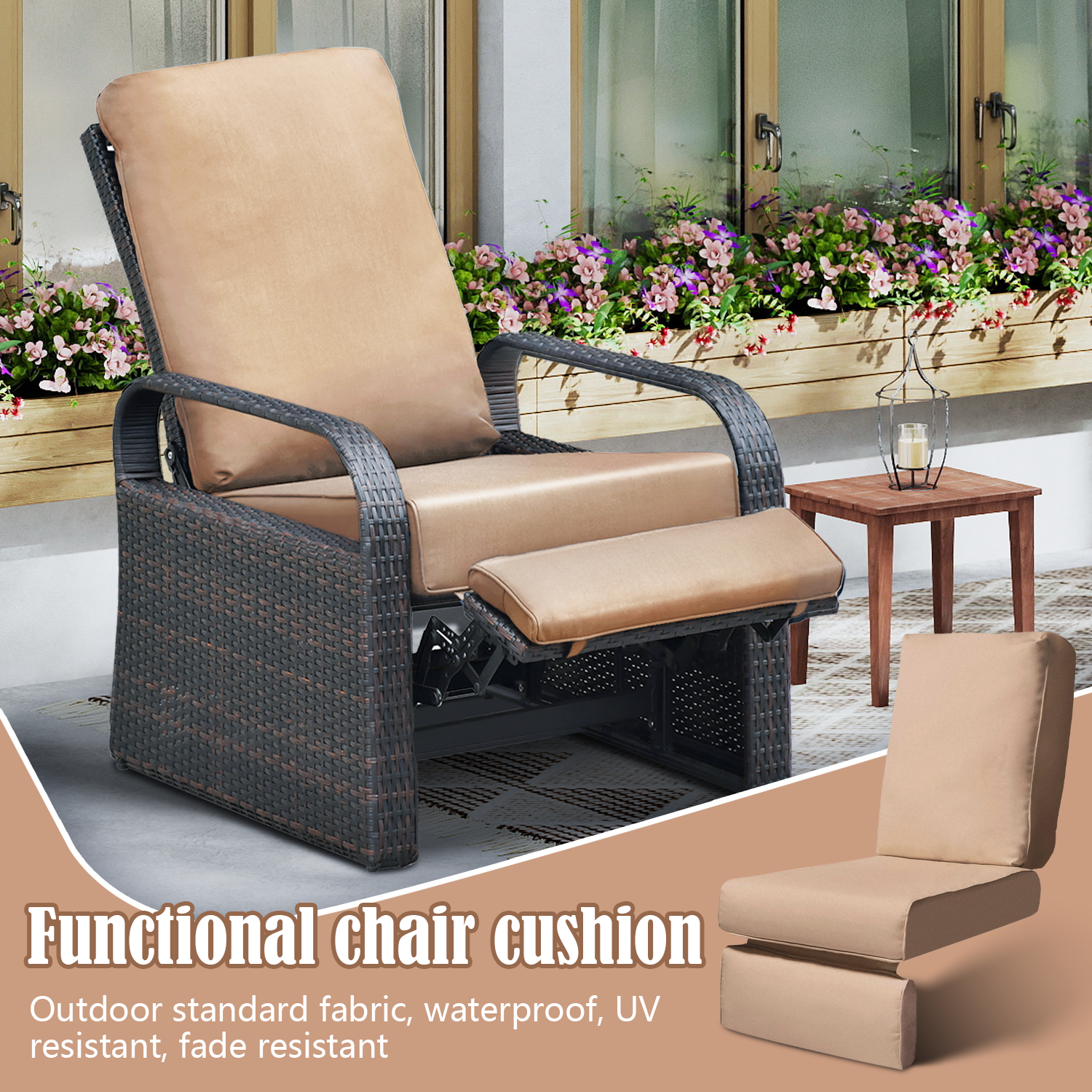 ATR Recliner Cushions  / Replacement Cushions / Wicker Recliner Cushions