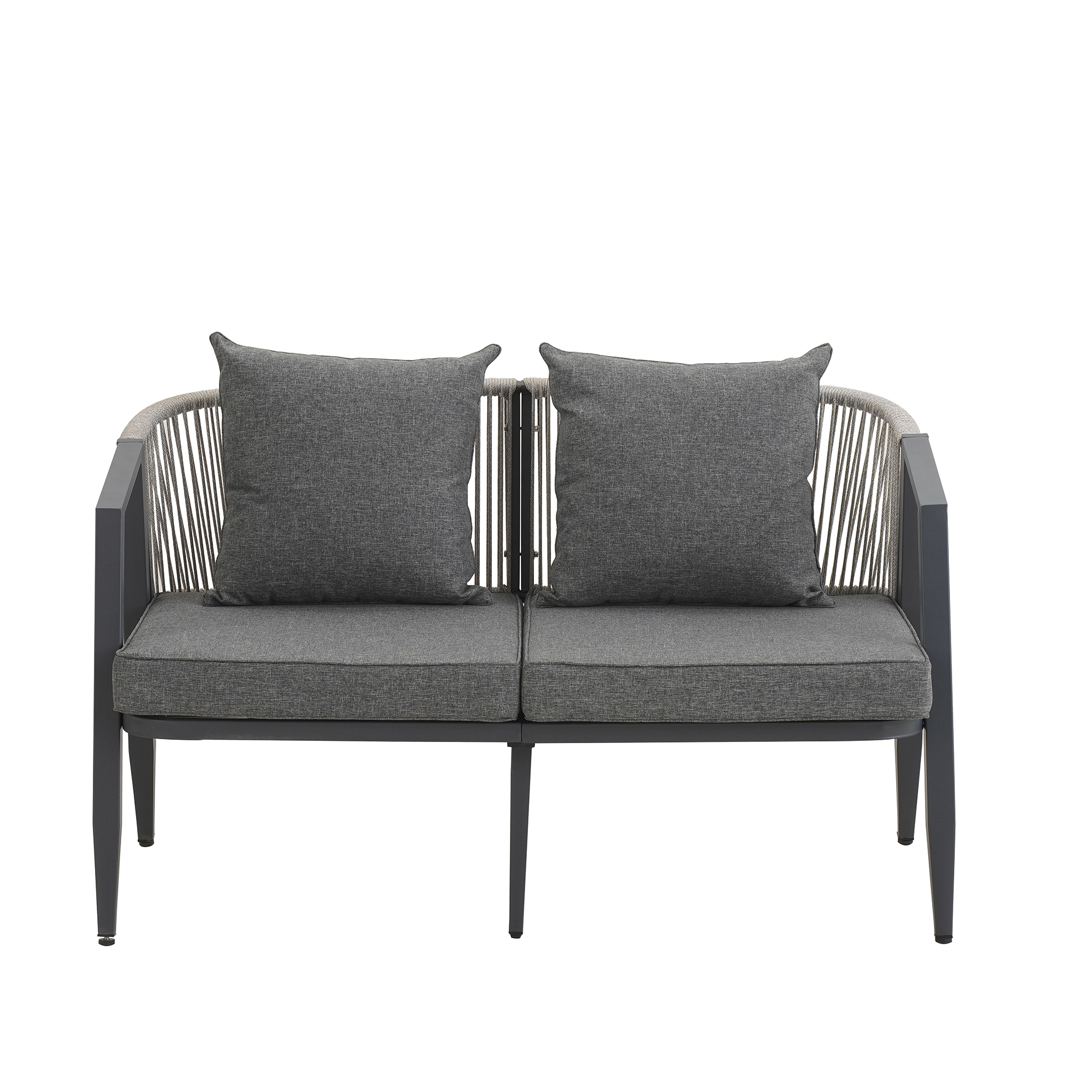 Durable Outdoor Seating Set for Patio, Lawn & Poolside – Comfortable 4-Piece Furniture