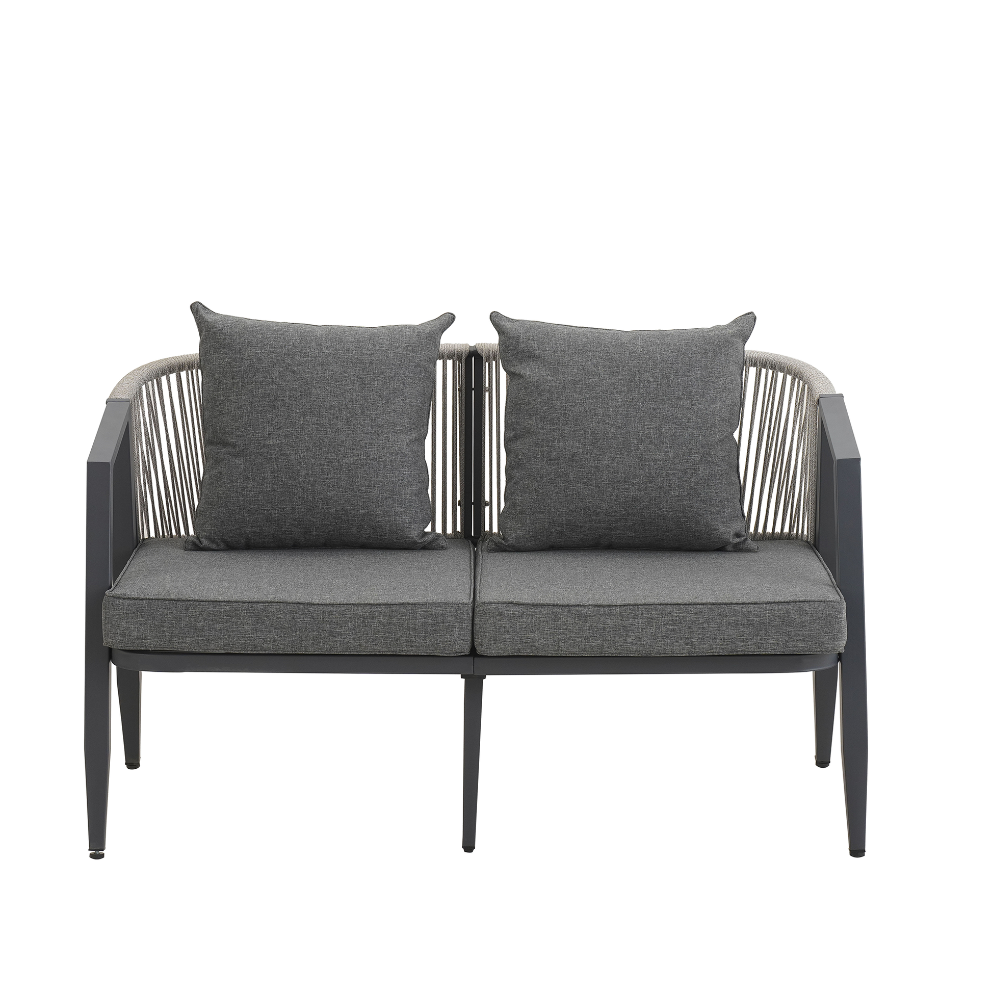 Durable Outdoor Seating Set for Patio, Lawn & Poolside – Comfortable 4-Piece Furniture