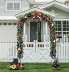 ART TO REAL Outdoor Flower Garden Arch Trellis / Wedding Decoration Arch / Birthday Party Festival Decoration / Durable Steel Garden Arbor