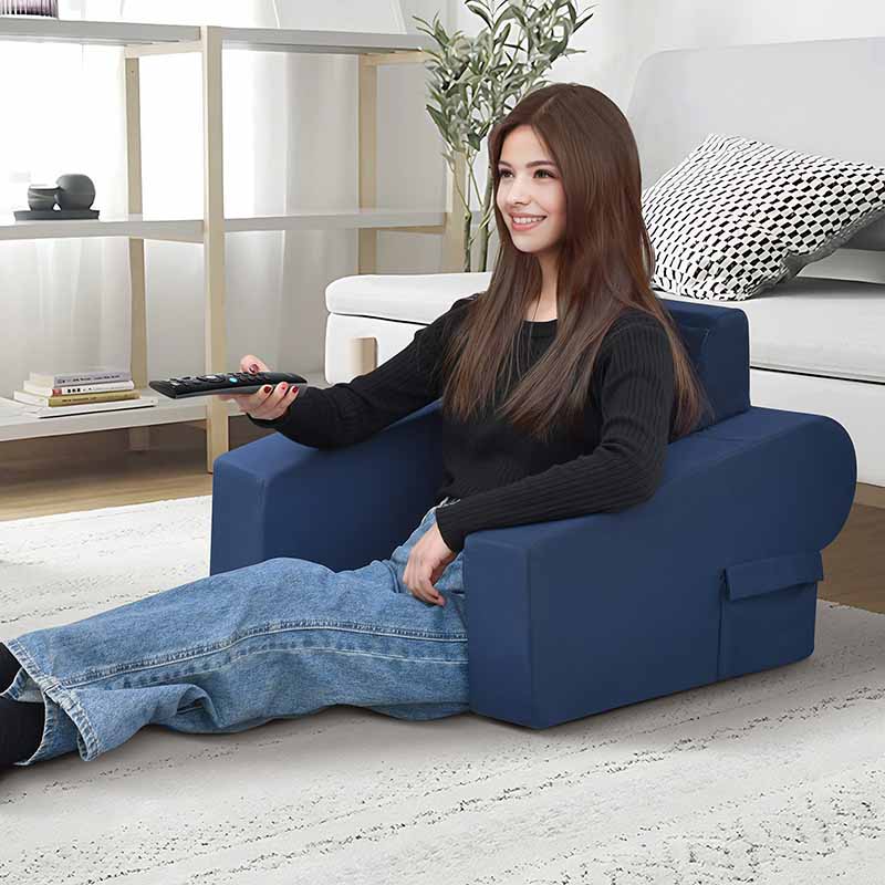 【Clearance Sale】Gaming and Reading Pillow, Laptop Gaming Pillow with Side Pocket, Ergonomic Armrest Pillow for Reading, Gaming, Working and Relaxing on Bed, Sofa, Floor, Car