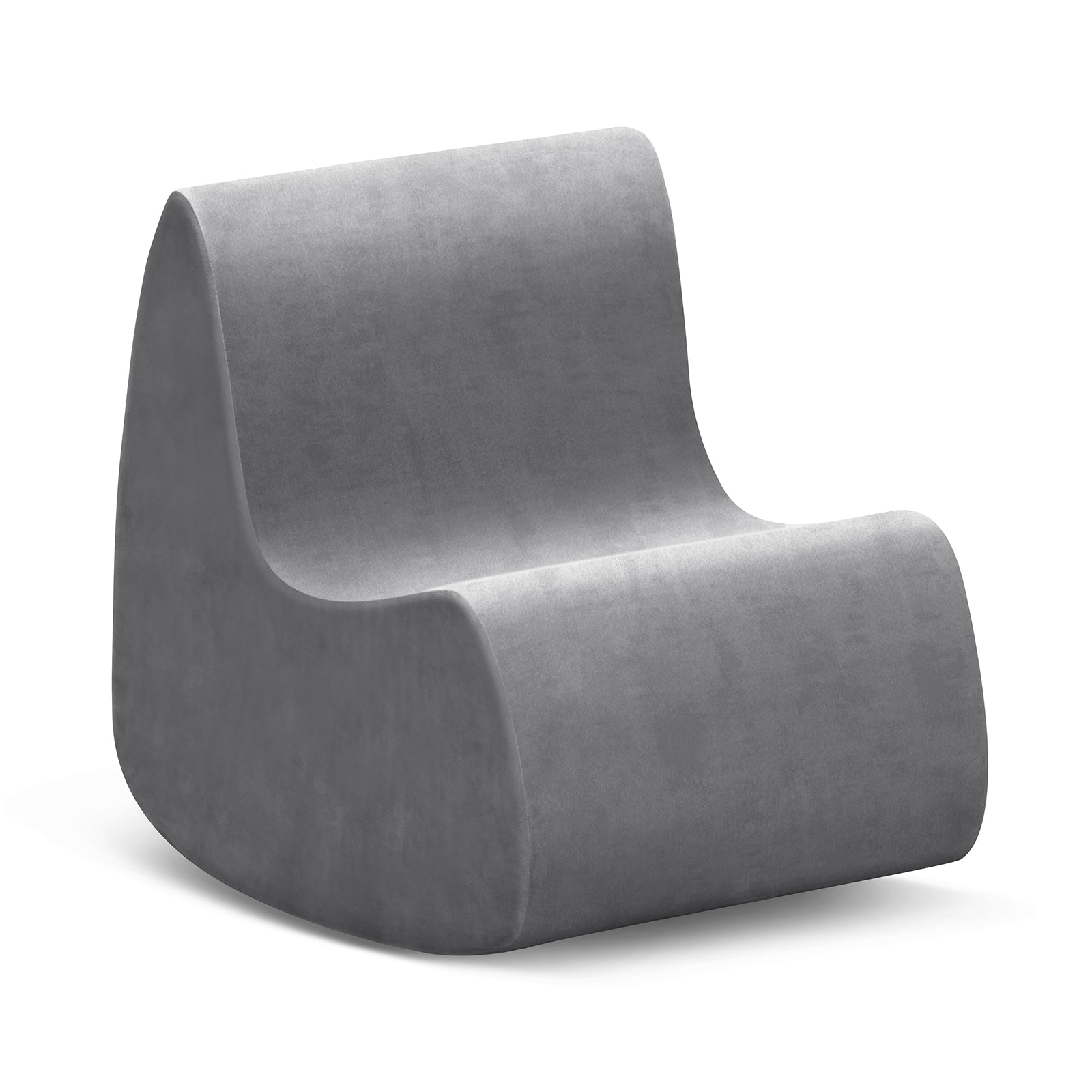 Creative soft foam rocking chair suitable for children's room- game room and living room, light and durable