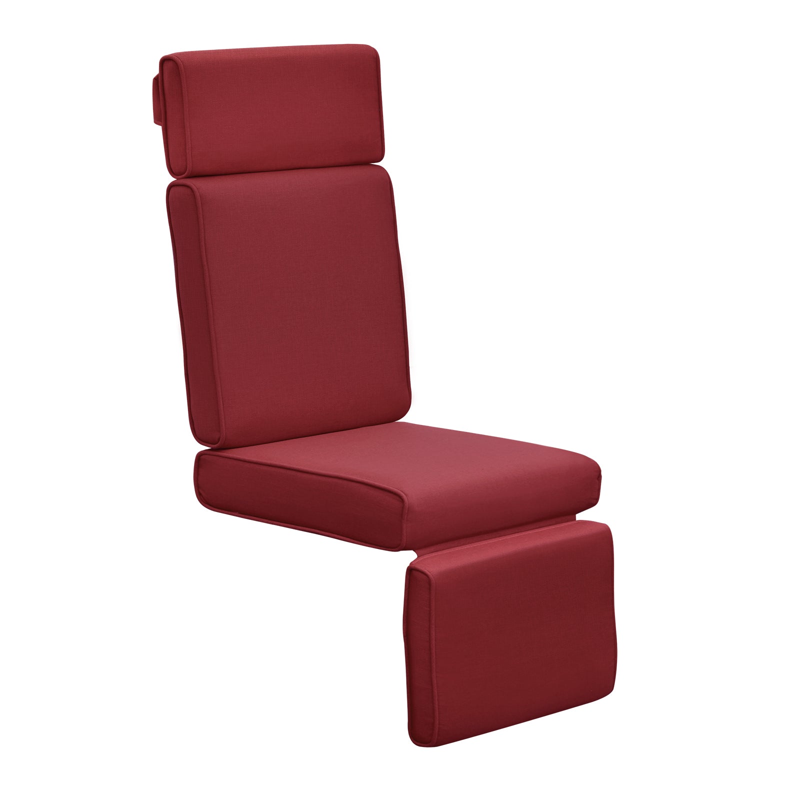 New High Back Chair Cushion for Functional Chairs – Waterproof & UV-Resistant