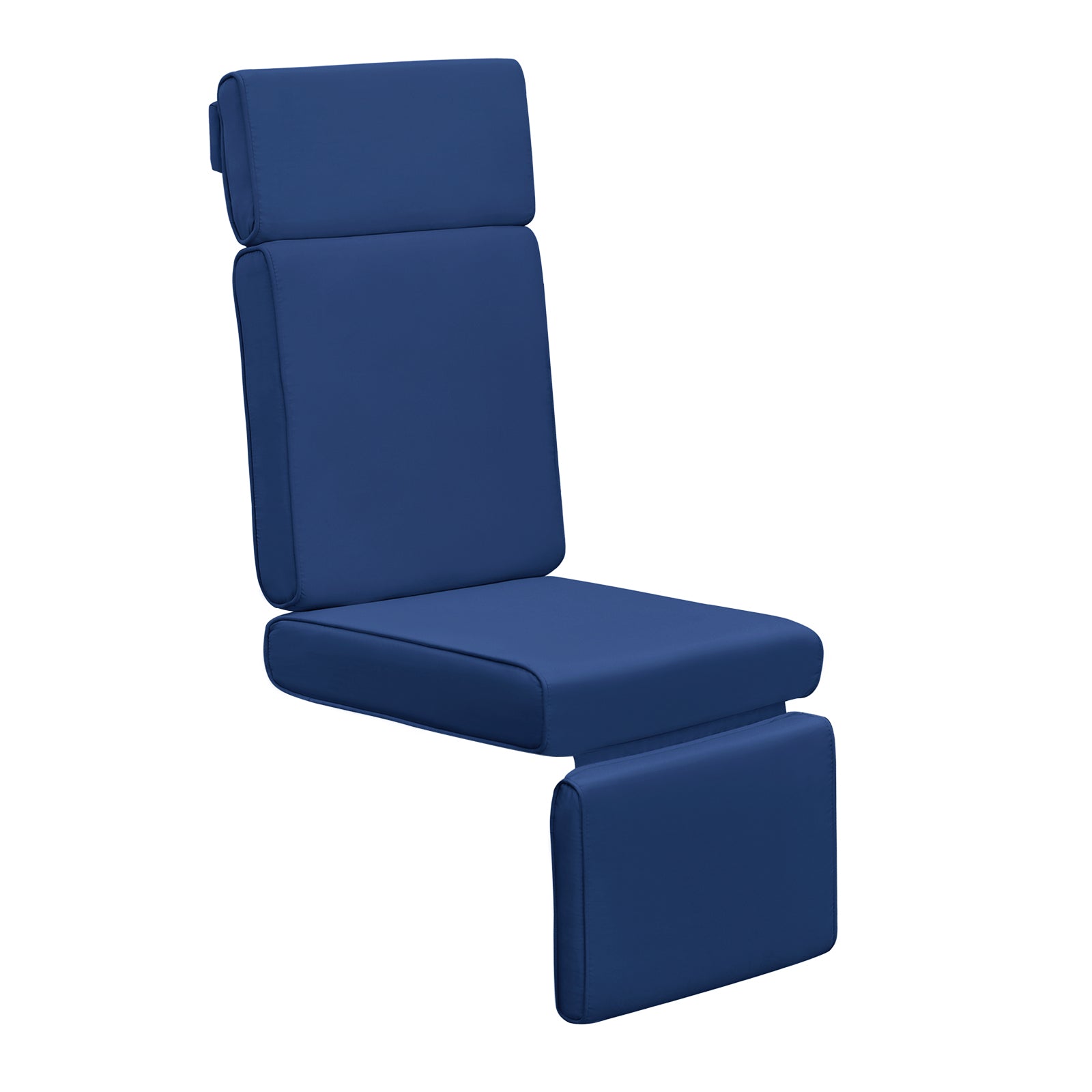 New High Back Chair Cushion for Functional Chairs – Waterproof & UV-Resistant