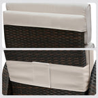New High Back Chair Cushion for Functional Chairs – Waterproof & UV-Resistant