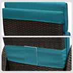 New High Back Chair Cushion for Functional Chairs – Waterproof & UV-Resistant