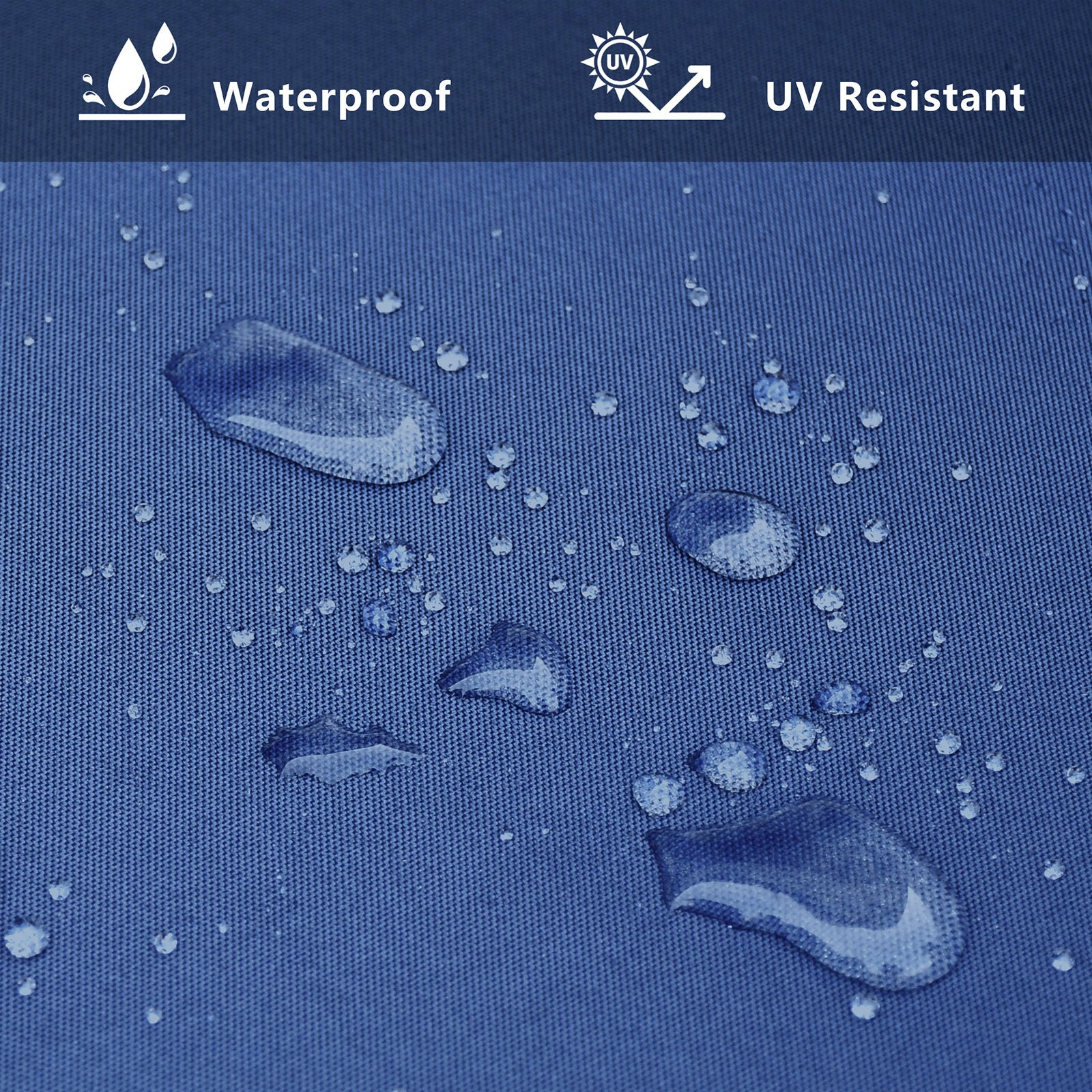 New High Back Chair Cushion for Functional Chairs – Waterproof & UV-Resistant