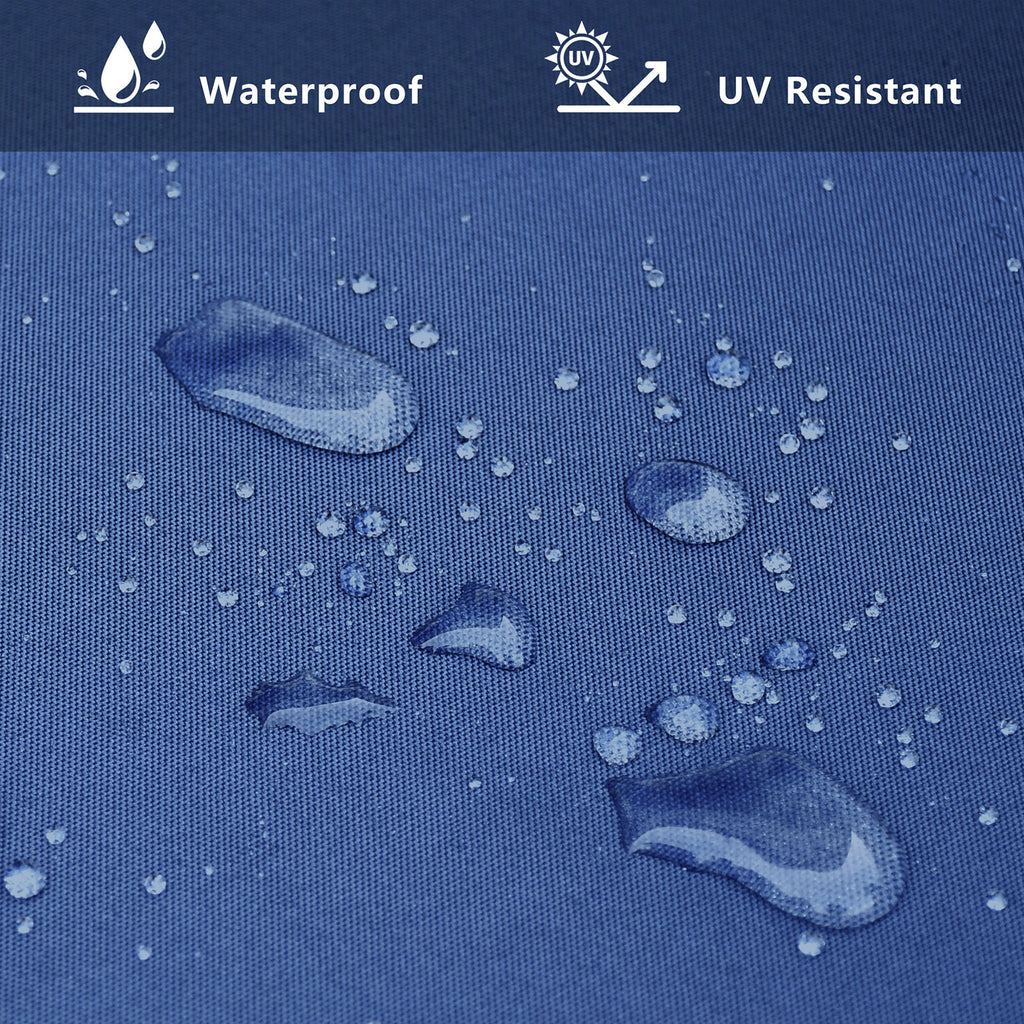New High Back Chair Cushion for Functional Chairs – Waterproof & UV-Resistant