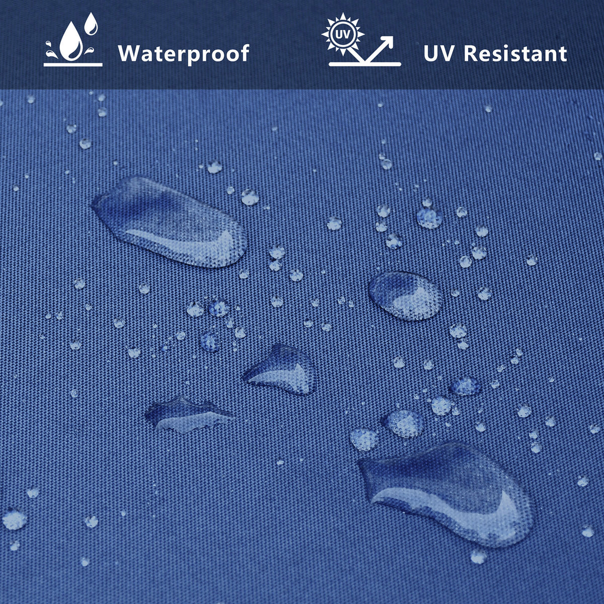 New High Back Chair Cushion for Functional Chairs – Waterproof & UV-Resistant