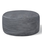 Arttoreal Bean Bag Chair with Foot Stool, 40.5" Corduroy Bean Bag Sofa for Living Room Bedroom