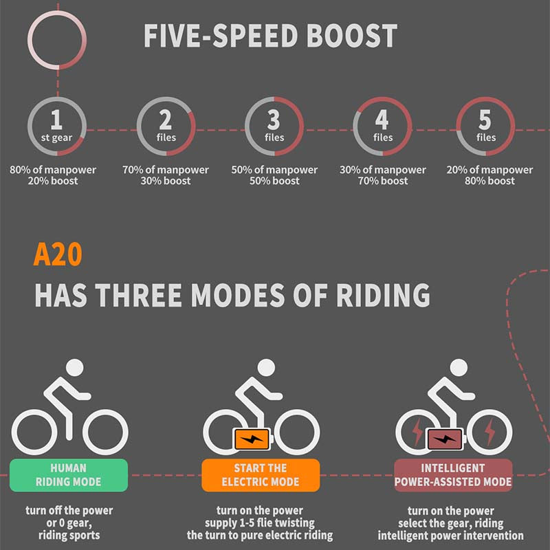 Folding Electric Bike 500W Motor / Beach Snow Bicycle 20