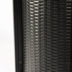 32" Propane Gas Fire Pit Table, 50000 BTU Round Steel Fire Pit for Outside Patio Deck Garden Courtyard-Black