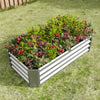 Metal Raised Garden Bed / 4×2×1ft Raised Planter Box for Flowers Plants, Vegetables Herb