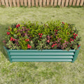Metal Raised Garden Bed / 4×2×1ft Raised Planter Box for Flowers Plants, Vegetables Herb