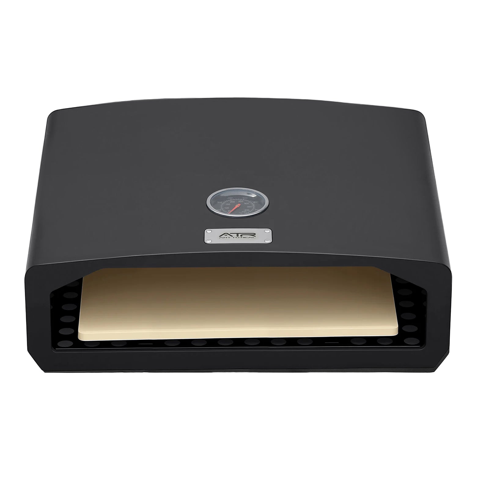 Arttoreal Portable Charcoal Pizza Oven, 15.7-inch Grill Top Outdoor Pizza Oven