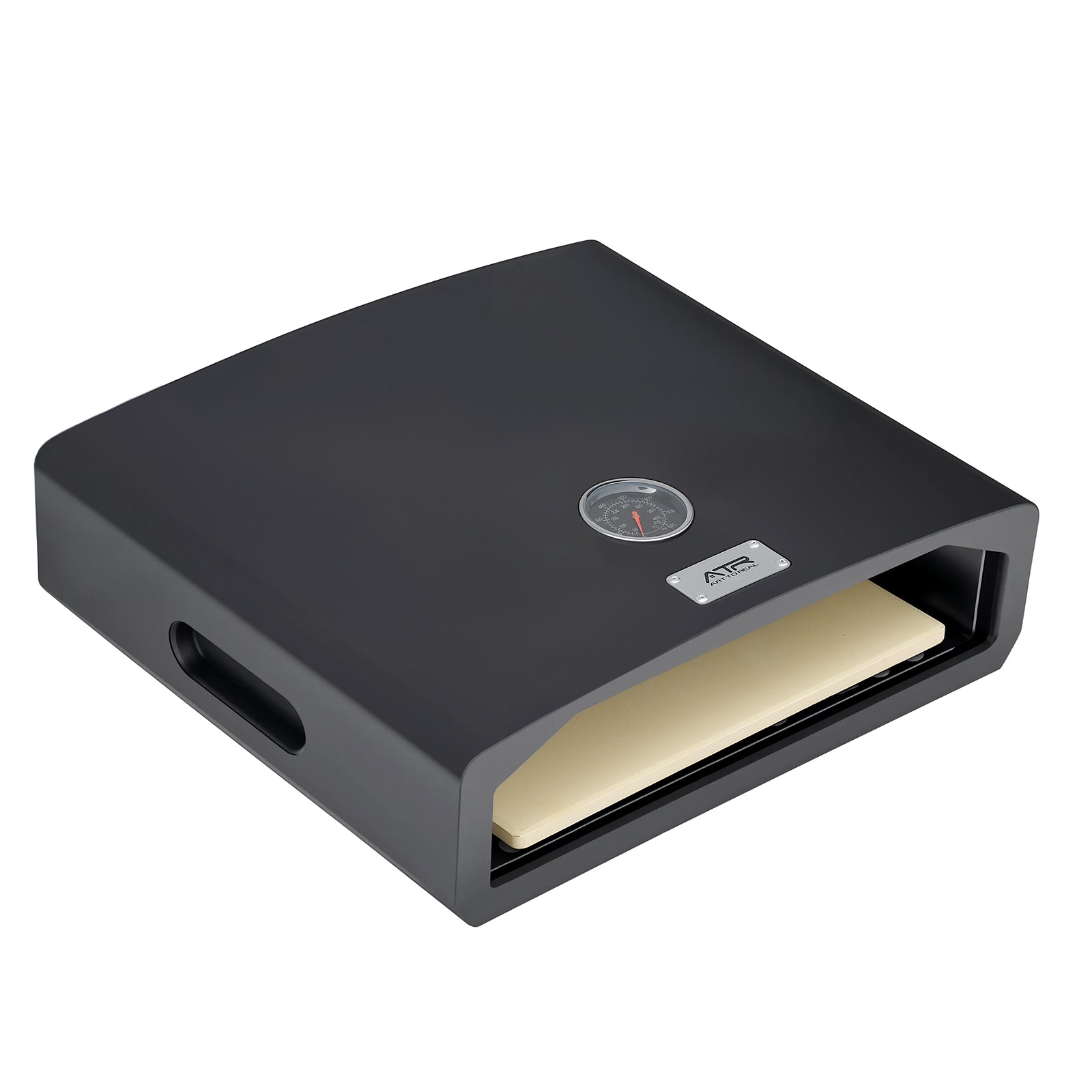 Arttoreal Portable Charcoal Pizza Oven, 15.7-inch Grill Top Outdoor Pizza Oven