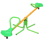 Outdoor Kids Swivel Seesaw / Home Playground Equipment Spinning Teeter Totter / Rotation Toy Set for Backyard