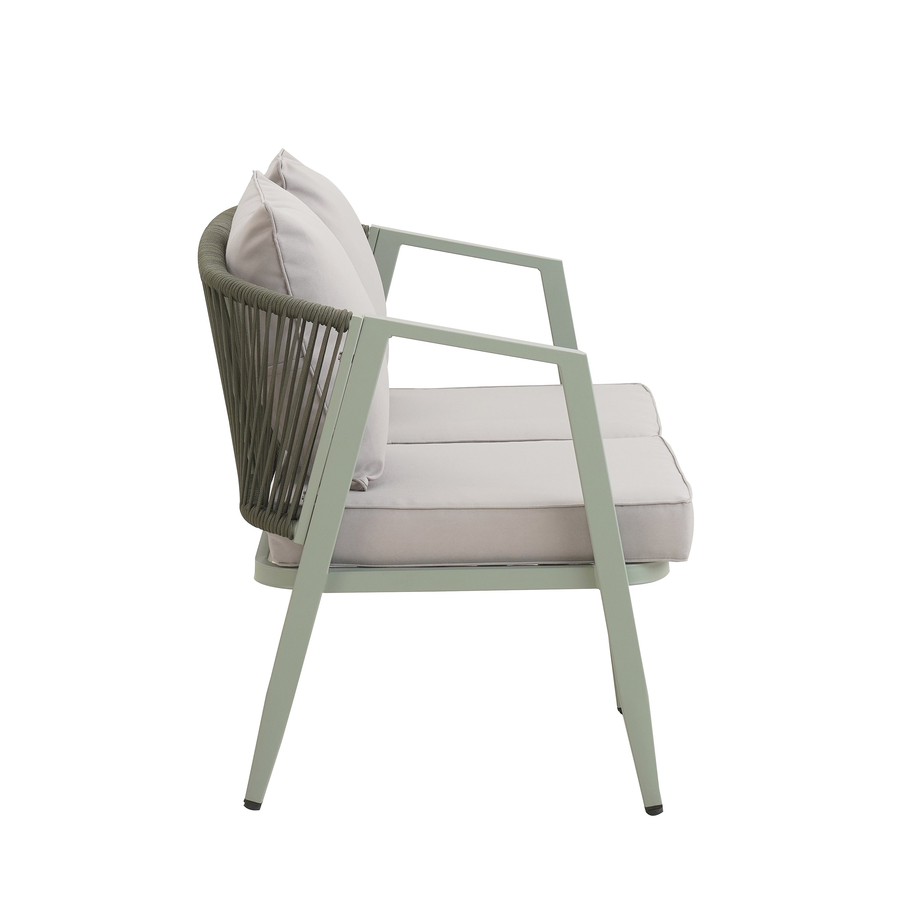 Durable Outdoor Seating Set for Patio, Lawn & Poolside – Comfortable 4-Piece Furniture