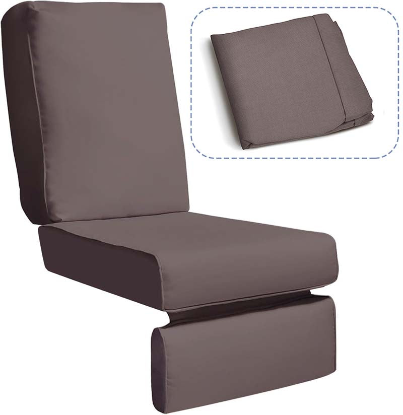 ATR Recliner Cushion Cover / Patio Wicker Recliner Cushion Cover (Cushion not included)