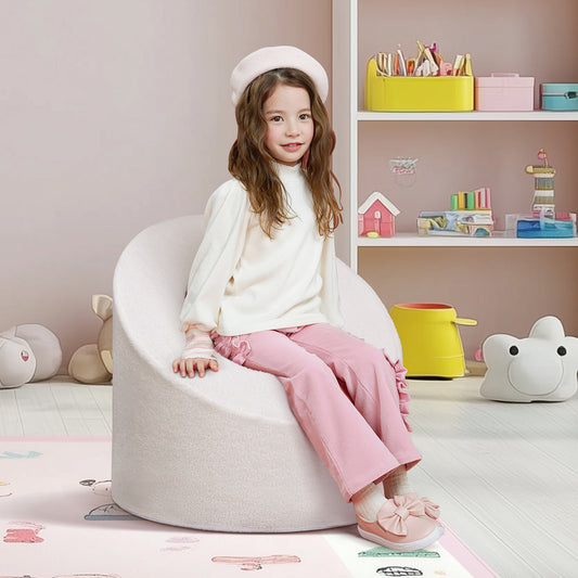 Creative soft foam rocking chair suitable for children's room- game room and living room, light and durable