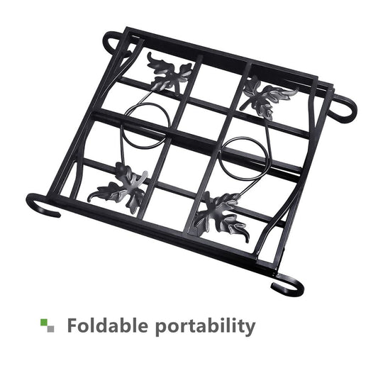 Foldable Firewood Log Rack / Fireplace Wood Storage Carrier / Fireplace & Fire Pit Decorative Holders Accessories