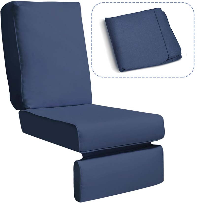 ATR Recliner Cushion Cover / Patio Wicker Recliner Cushion Cover (Cushion not included)