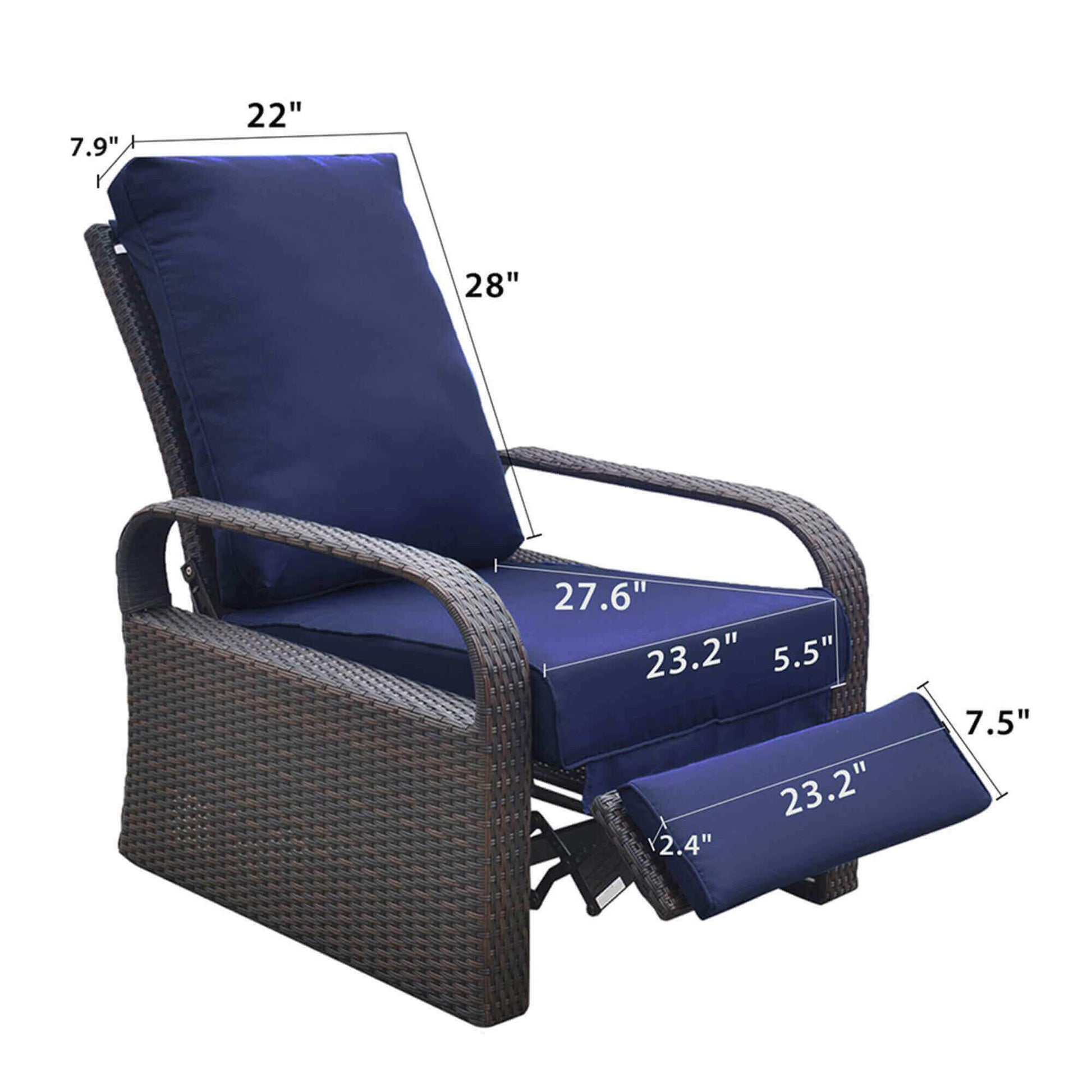 ATR Recliner Cushions  / Replacement Cushions / Wicker Recliner Cushions