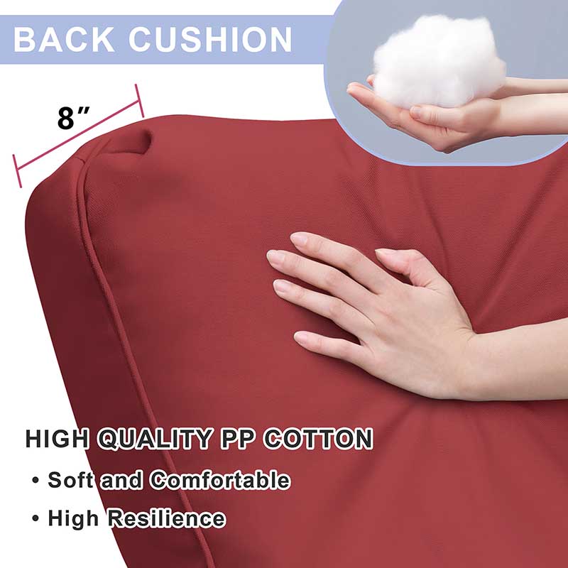 ATR Recliner Cushion Cover / Patio Wicker Recliner Cushion Cover (Cushion not included)