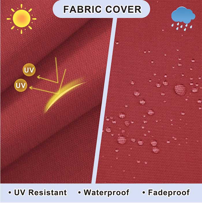 ATR Recliner Cushion Cover / Patio Wicker Recliner Cushion Cover (Cushion not included)