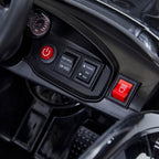 12v Kids Ride On Car w/Parents Remote Control / Electric Car for Kids with 3 Speeds, Power Display, Bluetooth, LED light