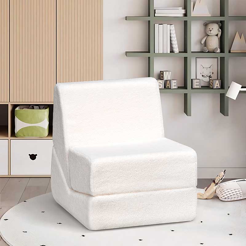 【Clearance Sale】2 in 1 Folding Sofa Chair for Kids, Convertible Sofa to Lounger for Girls and Boys