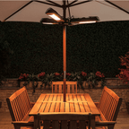 Arttoreal Umbrella Heater / Foldable Outdoor High-Efficiency Electro-Infrared Space Heater