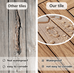 Patio Flooring Tiles / Interlocking Patio Flooring /Indoor Outdoor Decor