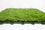 Artificial Grass Turf Panel/Interlocking Grass Flooring/Lawn Floor Self-draining Mat