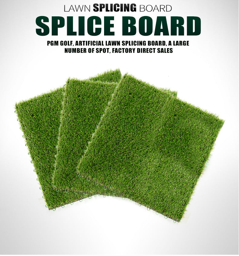 Artificial Grass Turf Panel/Interlocking Grass Flooring/Lawn Floor Self-draining Mat