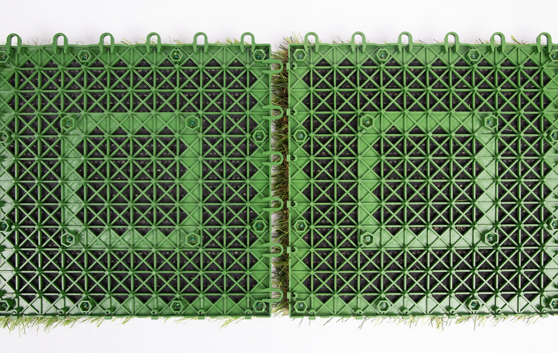 Artificial Grass Turf Panel/Interlocking Grass Flooring/Lawn Floor Self-draining Mat